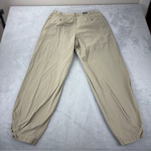 Patagonia Men's Size 34x31 Tan Dress Pants 100% Cotton Made in Hong Kong - Picture 4 of 13